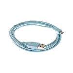 Cable de consola USB de 2 metros de Cisco con SKU CAB-CONSOLE-USB=, ideal para conexiones rápidas y fiables.