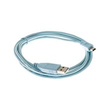 Cable de consola USB de 2 metros de Cisco con SKU CAB-CONSOLE-USB=, ideal para conexiones rápidas y fiables.