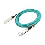 Cable de fibra óptica e InfiniBand Cisco de 3 metros, modelo SFP-25G-AOC3M, color verde, con conectores SFP28
