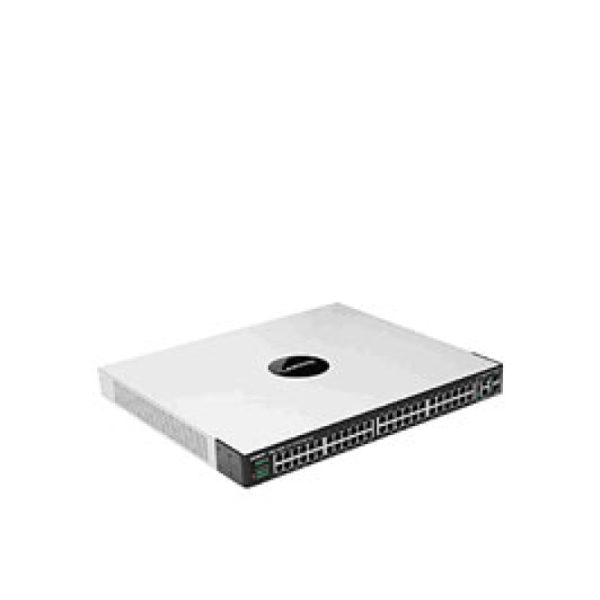 Switch gestionado de Cisco con 48 puertos Gigabit, ideal para PYMEs y grandes empresas, modelo SGE2010-G5