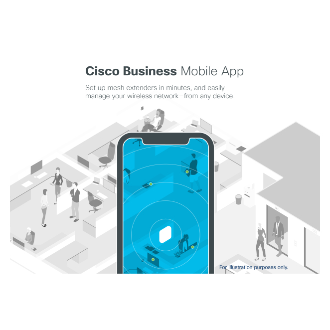 Cisco CBW240AC 1733 Mbit/s Gris Energía sobre Ethernet (PoE) 4 Cisco CBW240AC beneficios del producto