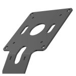 Compulocks mueble y soporte negro para dispositivos multimedia. Un carro diseñado para la administración y organización de tabletas, SKU 111B.