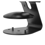 Compulocks mueble y soporte negro para dispositivos multimedia. Un carro diseñado para la administración y organización de tabletas, SKU 111B.