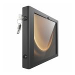 Soporte de seguridad para tabletas Compulocks 124GAPXB de 12.4 pulgadas en color negro, perfecto para proteger tus dispositivos