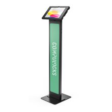 Soporte de seguridad para tabletas Compulocks en color negro, compatible con dispositivos de 27.7 cm (10.9 pulgadas), modelo 140B209SWLB