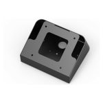 Soporte de seguridad antirrobo para tablet Compulocks AV Capsule, modelo 341B, ideal para sitios públicos y presentaciones.