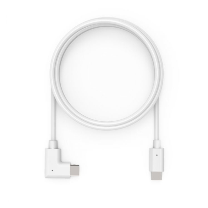 Compulocks Cable USB 2.0 de 0.6m con Conector USB-C Blanco Compulocks cable USB 2.0 de 0.6 metros, conector USB-C en color blanco, SKU 6FTALLUSBC
