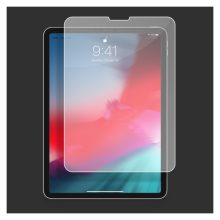Compulocks DoubleGlass protector de pantalla para Apple iPad, uno de sus bordes muestra la resistencia del cristal, SKU DGIPD102