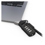Cable antirrobo Compulocks MBALDG05CL color Plata que asegura portátiles contra robo. SKU: MBALDG05CL