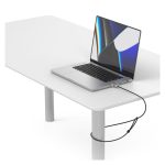 Compulocks cable antirrobo negro y plata para portátiles con llave, SKU MBPR16LDG02KL