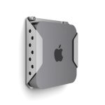 Imagen del Compulocks Mac Mini Security Mount de aluminio en color plata, SKU: MMEN76CL. Ideal para asegurar tu Mac Mini.