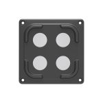 Imagen del kit de montaje Compulocks VHBMM01 en color negro, ideal para asegurar tablets con una instalación fácil y segura. SKU VHBMM01.