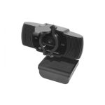 Cámara web Conceptronic AMDIS04B con resolución 1920 x 1080 píxeles, conexión USB 2.0 en color negro. SKU: AMDIS04B
