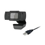 Imagen de la cámara web Conceptronic AMDIS05B con resolución de 1280x720 pixeles y conexión USB 2.0 en color negro