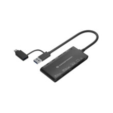 Lector de tarjeta Conceptronic StreamVault USB 3.2 Gen 1 Type-A en color negro con SKU BIAN03B