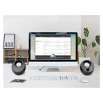 Altavoz Conceptronic BJORN01B de 2 vías, color negro, con conectividad inalámbrica y alámbrica, potencia de 10W. SKU: BJORN01B