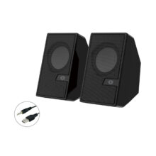 Altavoz Conceptronic BJORN02B negro de 2 vías, inalámbrico y alámbrico, con potencia de 6 W.