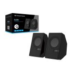 Altavoz Conceptronic BJORN02B negro de 2 vías, inalámbrico y alámbrico, con potencia de 6 W.