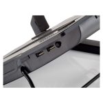 Base plegable de refrigeración Conceptronic para equipos portátiles, ajuste ergonómico, CNBCOOLSTAND1F