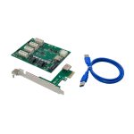 Tarjeta de interfaz Interno PCIe Conceptronic EMRICK10G, diseñada para mejorar la conectividad de red con altas velocidades, SKU EMRICK10G