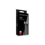 Conceptronic ETTA01B20 cable USB 2.0 de 2 metros con conector USB C en color negro, SKU ETTA01B20