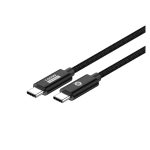 Cable USB Conceptronic ETTA02B12 1,2 metros con USB 3.2 Gen 2, conector USB-C en color negro.