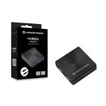 Hub de interfaz USB 3.2 Gen 1 Mini-B de Conceptronic, 5000 Mbit/s, color negro, SKU HUBBIES02B