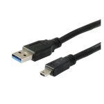 Hub de interfaz USB 3.2 Gen 1 Mini-B de Conceptronic, 5000 Mbit/s, color negro, SKU HUBBIES02B