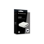 Conceptronic HUBBIES03W hub de interfaz USB 3.2 Gen 1, Micro-B, 5000 Mbit/s, Blanco