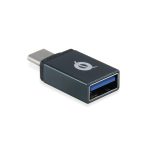 Conceptronic HUBBIES04B, hub de interfaz USB 3.2 Gen 1 Type-A, 5000 Mbit/s, color negro SKU: HUBBIES04B