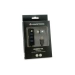 Conceptronic HUBBIES04B, hub de interfaz USB 3.2 Gen 1 Type-A, 5000 Mbit/s, color negro SKU: HUBBIES04B