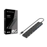 Conceptronic HUBBIES09BP hub de interfaz USB 3.2 Gen 1 (3.1 Gen 1) Type-A, velocidad de 5000 Mbit/s, color negro, SKU HUBBIES09BP