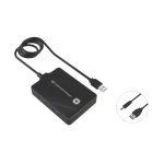 La base para portátil y replicador de puertos Conceptronic HUBBIES11B en color negro con USB 3.2 Gen 1 (3.1 Gen 1) Type-A - SKU HUBBIES11B