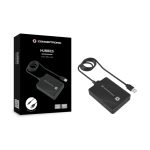 La base para portátil y replicador de puertos Conceptronic HUBBIES11B en color negro con USB 3.2 Gen 1 (3.1 Gen 1) Type-A - SKU HUBBIES11B