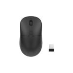 Ratón Conceptronic LORCAN04B diseñado para oficina, ambidextro, inalámbrico RF y Bluetooth, con sensor óptico de 1600 DPI.