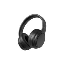 Conceptronic PARRIS03B, auriculares Bluetooth de diadema en color negro, compatibles con llamadas y música en modo inalámbrico y alámbrico.