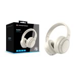 El auricular y casco Conceptronic PARRIS03C puede usarse tanto de forma inalámbrica como alámbrica, con un diseño de diadema y un elegante color crema. SKU: PARRIS03C