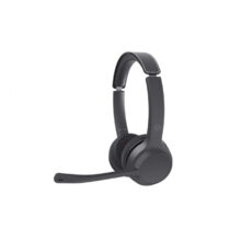 Conceptronic POLONA04B auriculares y casco, con conectividad inalámbrica y alámbrica, diadema, ideales para llamadas y música, USB Tipo C, Bluetooth, color negro