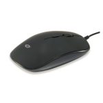 Imagen del ratón óptico Conceptronic REGAS01B diseñado para oficina con 1200 DPI y conectividad USB tipo A. Modelo ambidextro.