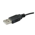 Imagen del ratón óptico Conceptronic REGAS01B diseñado para oficina con 1200 DPI y conectividad USB tipo A. Modelo ambidextro.