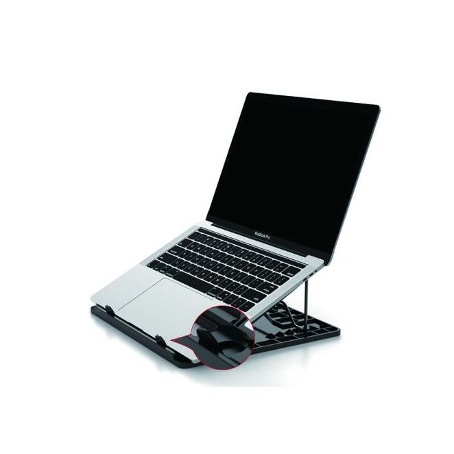 Conceptronic ERGO Laptop Cooling Stand Soporte para ordenador portátil Negro 39,6 cm (15.6″) 3 Conceptronic ERGO Laptop Cooling Stand ergonomía portátil