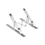 Imagen del soporte para ordenador portátil Conceptronic THANA04S Plata, ajustable para pantallas de 15.6 pulgadas SKU THANA04S