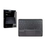 Conceptronic TOBIN01BES teclado Universal Bluetooth QWERTY en color negro, diseñado para uso en español.