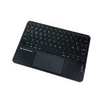 Teclado universal Bluetooth QWERTY de Conceptronic en color negro, diseño italiano, modelo TOBIN01BIT