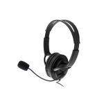 Auriculares CoolBox CoolChat U1 USB con micrófono y conexión USB. Modelo COO-AUM-01U