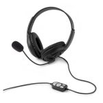 Auriculares CoolBox CoolChat U1 USB con micrófono y conexión USB. Modelo COO-AUM-01U