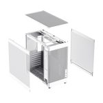 CoolBox Caja ATX MP1 Full Mesh Blanca con conectividad USB-C 3.2 GEN1 modelo COO-CHA-MP1-0, sin fuente de alimentación