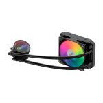 CoolBox GAMING REFRIGERACION LIQUIDA ARGB INFINITE LIQUID120 NEGRO, con iluminación ARGB y diseño compacto, SKU COO-KRL120-4-ARB.