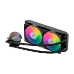 CoolBox GAMING REFRIGERACION LIQUIDA ARGB INFINITE LIQUID240 negro. SKU: COO-KRL240-4-ARB. Sistema de refrigeración líquida con iluminación ARGB para PCs de alto rendimiento.