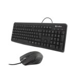CoolBox Kit de Teclado y Ratón USB con conexión rápida. SKU COO-KTR-01U